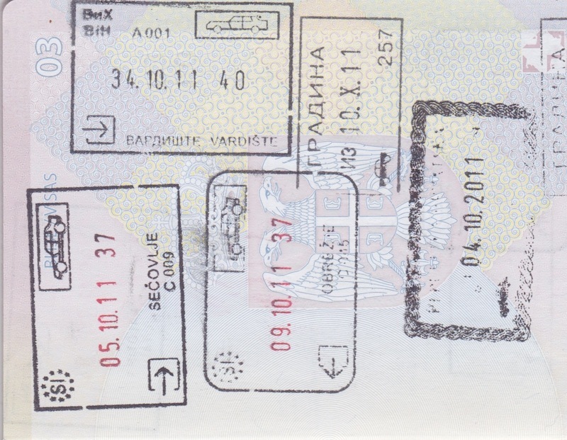 Srpska Passport stamp : r/srpska